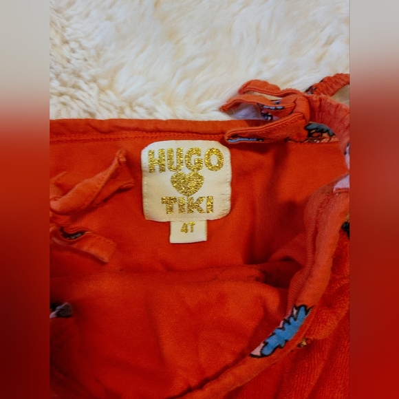 Hugo loves Tiki Terry Romper - Picture 4 of 5